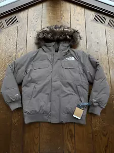 The North Face Mens Mcmurdo Bomber 600-Down Winter Jacket Coal Brown Size Large - Picture 1 of 8