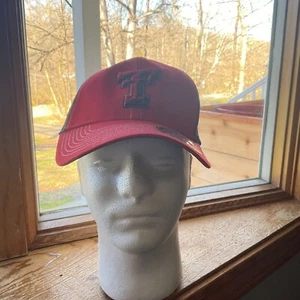 Gorra de sombrero Texas Tech Red Raiders Zephyr elástica mediana grande - nueva con etiquetas - Imagen 1 de 3
