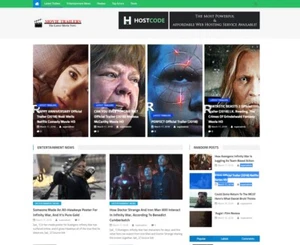 🥇 WordPress Movie Trailer Website Script Autopilot Adsense Online Income - Picture 1 of 1