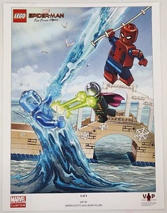 LEGO 5005883 VIP Spider-Man: Far From Home Poster Limited Edition Art Print 3/3 - Picture 1 of 4