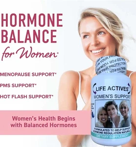 Hormonal Balance for Women PMS & Menopause Relief Support Pills 60 Capsules Mood - Picture 1 of 24