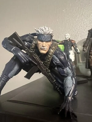 Metal Gear Solid Ultra Detalle Figura Colección 2 Antigua Serpiente “Listo” MGS4 MGS 4 Foto 1 de 4