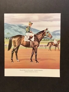 ROUND TABLE photo Horse Racing GRASS CHAMPION - Picture 1 of 1