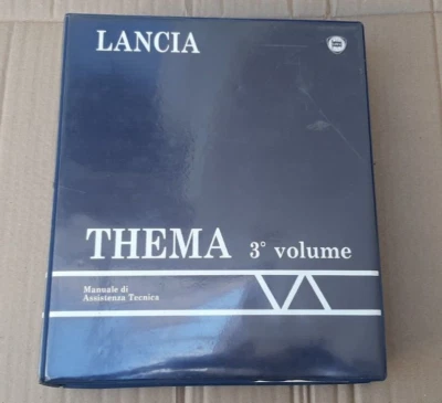 MANUALE RIPARAZIONE OFFICINA LANCIA THEMA DAL -1992-TERZA SERIE - Immagine 1 di 4