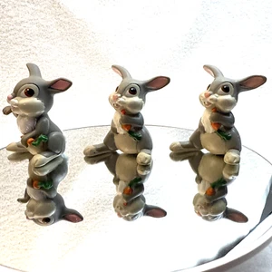 Disney Bambi Thumper Figurines Birthday 2.25" 3-pack - Picture 1 of 5
