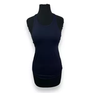 Canotta Lululemon blu navy sportiva usata in ottime condizioni allenamento corsa donna 6 - Foto 1 di 8