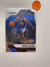 2016-17 Panini Prizm #290 Patrick McCaw Rookie Card Warriors RC