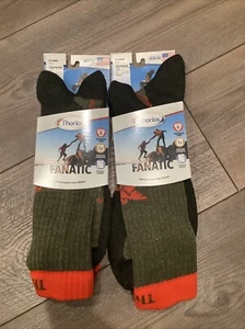 Thorlos Outdoor Fanático Hombre’s Mujer’s XL Ver Gráfico Foto 2 Pares Senderismo - Imagen 1 de 5