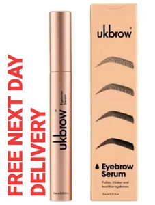 NEW ORIGINAL UKBROW FULLER THICKER Eyebrow Growth Enhancing Serum 3ml By UKLASH
