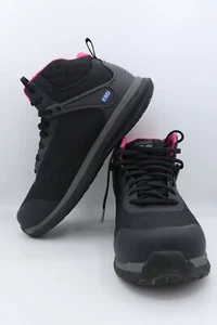Timberland Womens Drivetrain Nano Toe Black Pink Safety Boot  Size 9.5 Excellent - Picture 1 of 12