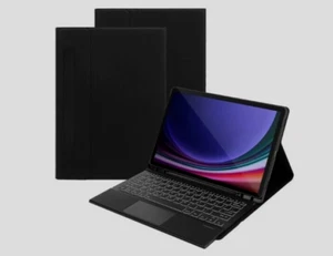 SaharaCase Schutz Bluetooth Tastatur Hülle mit TrackPad Tab S9 & Tab S9 FE - Bild 1 von 4