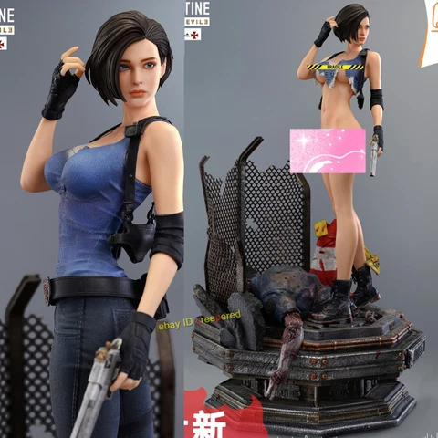Jill valentine Resident Evil 1/4 Resin Statue GK Model Cast off Ver.  NT studio Cover