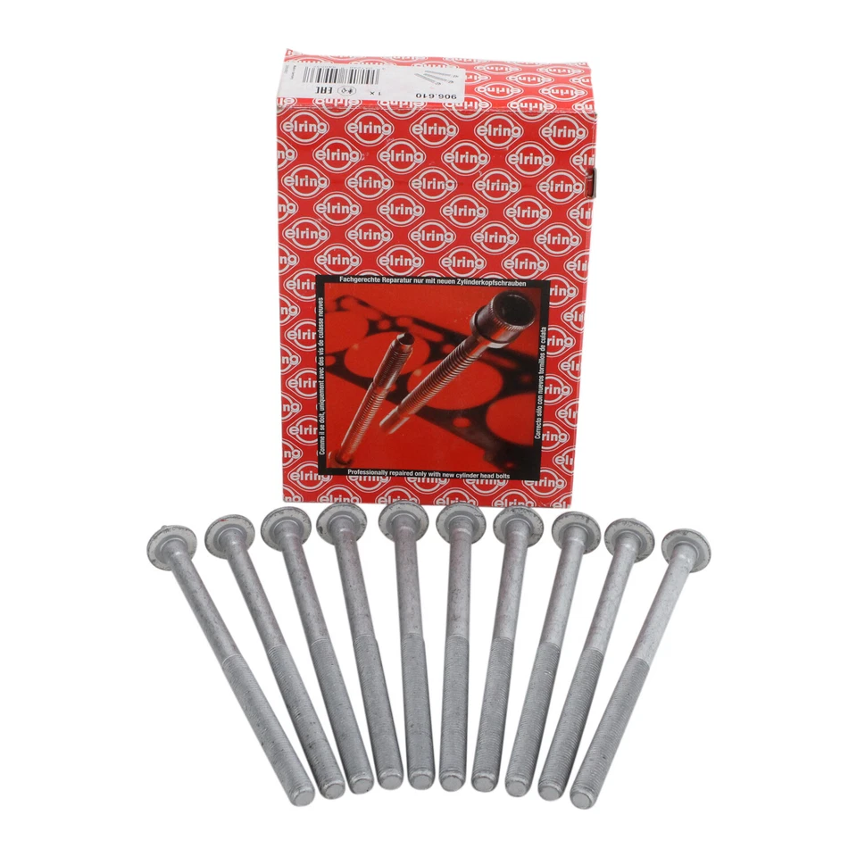 Juego de pernos de culata Elring 906.610 para Mercedes C63 AMG E63 AMG SL63 AMG Foto 1 de 3