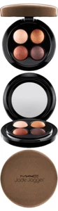 MAC Jade Jagger Mineralize Eyeshadow Quad 'Golden Shine' Brand New In Box RARE! - Picture 1 of 9