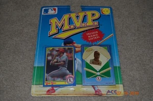 TODD ZEILE MVP BASEBALL CARD W/PIN 1990 - Picture 1 of 2