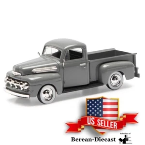 Denver Die-Cast 1:48 Scale 1951 Ford Pick-Up Truck - Gray w/Chrome Rims - NIB - Picture 1 of 5