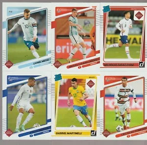 2021-22 Donruss Soccer Paper Set 1-200 w/RC's Road To Qatar Ronaldo Haaland + - Picture 1 of 1