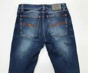 .Nudie SKINNY LINN SHARP WORN Skinny Fit Blue Jeans Size W27 L28 AU9 - Picture 1 of 10