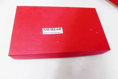 US Made Red Top 2 Piece Box S&W 4 to 6 Revolvers 5 to 7 1/2 Autos Vintage Style - Image 1 of 4