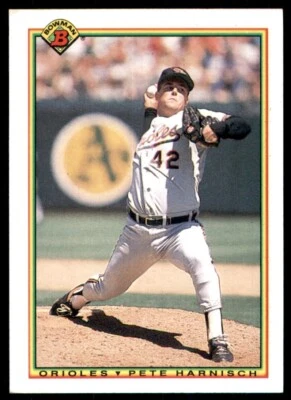 1990 Bowman #247 Pete Harnisch - Image 1 of 2
