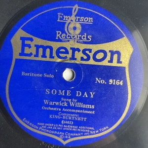 9" Emerson 9164: George Gordon-That Wonderful Mother of Mine/Warwick Williams - Foto 1 di 4