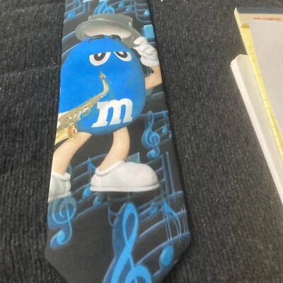 Saxofón vintage azul M&M's Tie I've Got the Blues  Foto 1 de 4