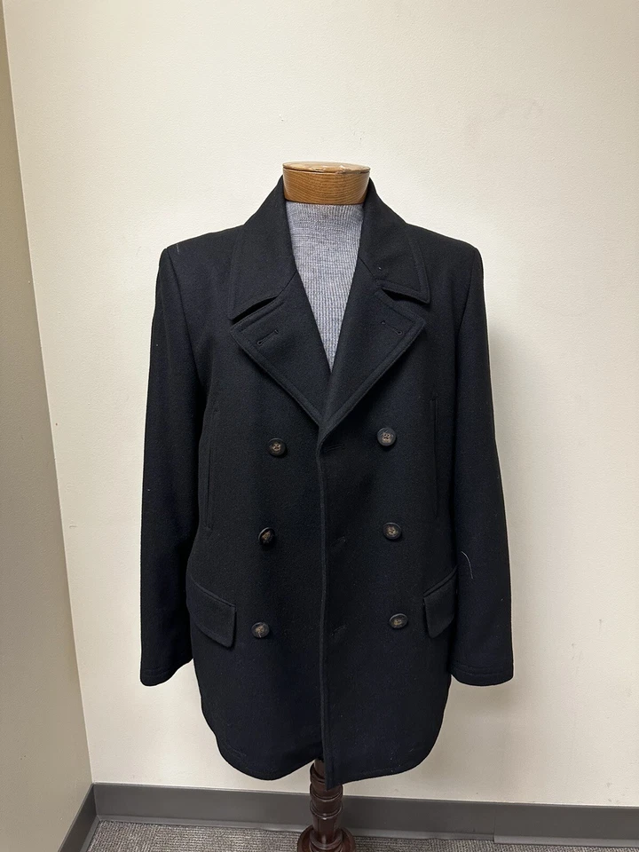 Ralph Lauren风衣,42 R 黑色 — 第 1/3 张图片