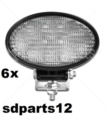 6x 40w Led Luce Combinata Faro 14cm 12/24v Lampada Lavoro 6500K Fuoristrada  - Immagine 1 di 4