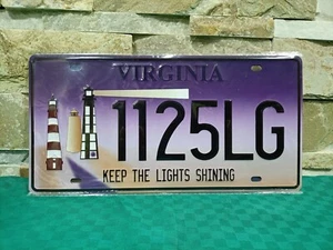 TARGA AUTO AMERICANA - VIRGINIA - FABBRI EDITORI - RIPRODUZIONE - Foto 1 di 1