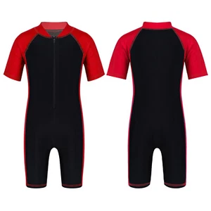 Kid Boy Girl Swimsuit Swimming Costume Rash Guard Swimwear Bathing Suit Outfit - Picture 1 of 87