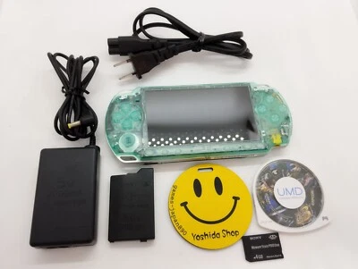 Sony PSP 2000 System w/ Charger  Clear Green color Region Free  [w/+40Game] - Image 1 of 4