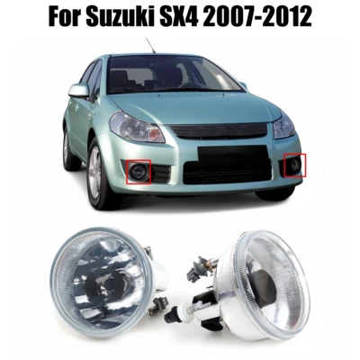 1 par de luces antiniebla para parachoques delantero izquierdo y derecho luces de conducción para Suzuki SX4 2007-2012 Foto 1 de 4