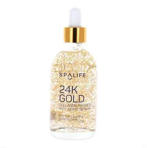 SPA Life 24K Gold Anti-Aging Serum 3.7 oz/100 ML New Without Box - Picture 1 of 4