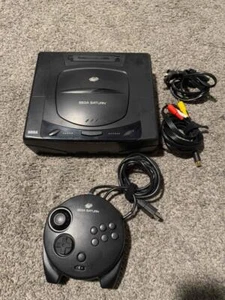 SEGA Saturn Console MK-80000 w/ 3D Controller + Bust A Move 3 Tested Works - Picture 1 of 10