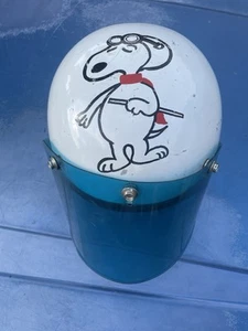 Vintage Snoopy TKX Motorcycle Riding Helmet D-5 - Picture 1 of 11