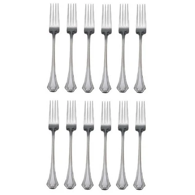 Reed & Barton Country French 18/10 Stainless Steel Dinner Fork (Set of Twelve) - Image 1 of 4