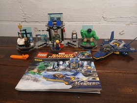 LEGO Marvel Super Heroes Hulk's Helicarrier Breakout 6868 Complete Retired