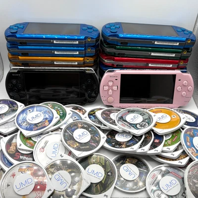 Sony PSP-3000 Console Region Free -Select- Color / Battery / AC / Memory / Games - Image 1 of 4