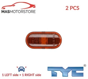 INDICATOR LIGHT BLINKER LAMP PAIR LATERAL INSTALLATION TYC 18-0663-01-2 2PCS P - Picture 1 of 7