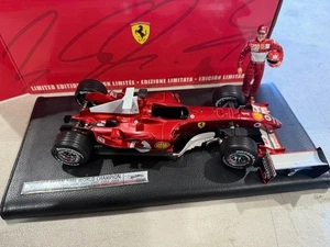 Hot Wheels 1.18 Ferrari F1 GP 2004 World Champion 7 time winner Schumacher B6220 - Picture 1 of 5