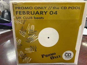 PROMO ONLY THE CD POOL UK CLUB BEATS 2XCD FEBRUARY 2004 NEW - Picture 1 of 2