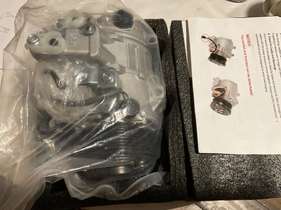 Compresor de aire acondicionado apto para RAV4 2006-2012, para ES350 2007-2012 3,5 L V6, para Venza  Foto 1 de 3