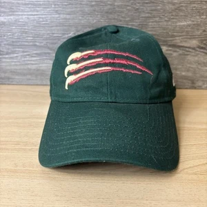 New Era Hat Cap Strap Back Womens Green Embroidered Claw Mark 9FORTY Casual - Picture 1 of 10