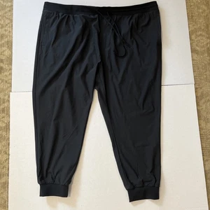 Society of One Men’s 4XL Black Hybrid Joggers Elastic Waist Active DXL Big+Tall - Picture 1 of 8