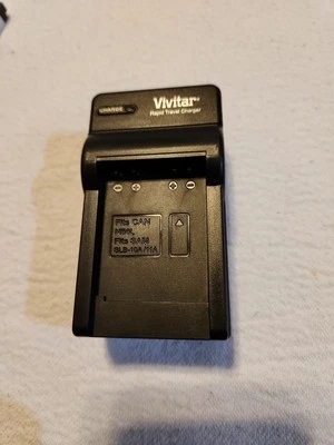 CARGADOR DE VIAJE RÁPIDO VIVITAR BATERÍA AC PARED DC CARGADOR DE COCHE OLYMPUS VIV-QCB-906  Foto 1 de 2