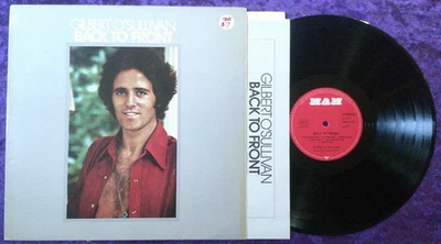 Gilbert O'Sullivan – Back To Front - GERMAN IMPORT LP + INSERT 1972 - Image 1 of 2