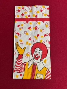 1989, McDonald's, "Un-Used", "GOOD TIME MEAL" Paper Bag (Scarce / Vintage) - Picture 1 of 2