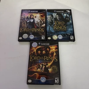 Der Herr der Ringe Nintendo Gamecube Lot Lord Two Towers Third Age - Bild 1 von 14