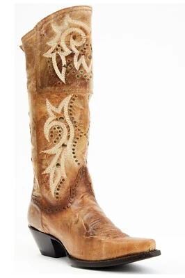 Bota Western Dan Post Forsaken para mujer - Puntera corta marrón 10M. $270. Nuevo. Vaquero Foto 1 de 4