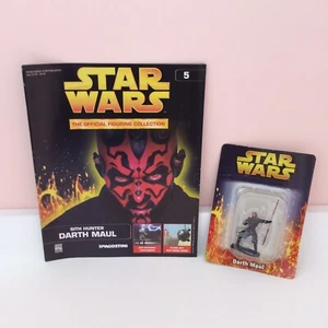 STAR WARS FIGURINE COLLECTION ISSUE 5 DARTH MAUL DEAGOSTINI METAL FIGURE - Picture 1 of 7